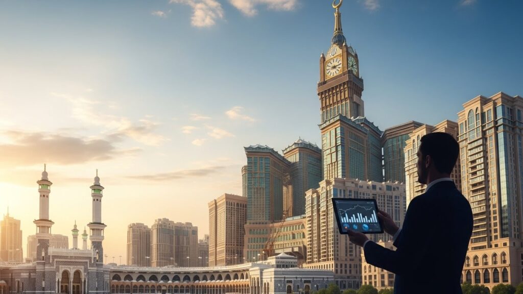 شقق سكنيه في مكه بأسعار استثمارية عبر NEARish قرب الحرم المكى