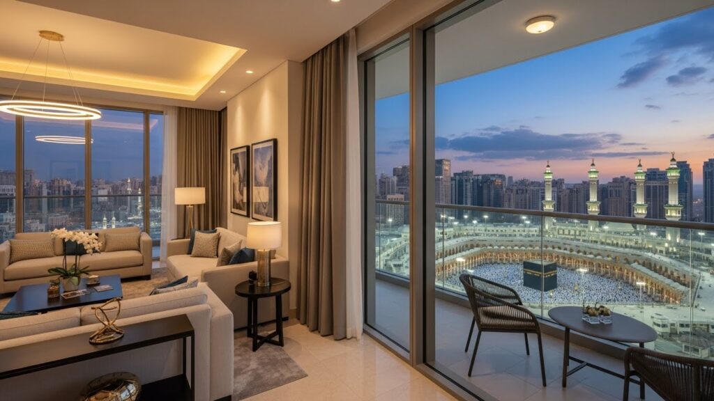 شقق مطلة وفاخرة بمواقع استثنائية في قلب مكة مع موقع NEARish